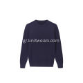 Ανδρικό πλεκτό Ottoman Stitch Crew-Neck Soft Pullover